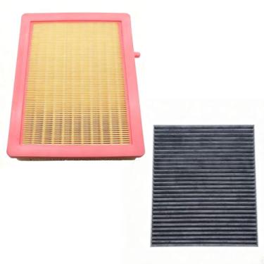 Imagem de Kit de filtro de ar para motor e cabine para Chevy Equinox 2018-2025, Terrain 2018-2025 (1,5L 1,6L 2,0L) | Substitui 84390002, 13508023, CA12260, A3240C, CF11966, SA122600