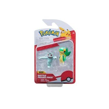 Imagem de 2 Figuras De Batalha Machop E Snivy - Pokémon
