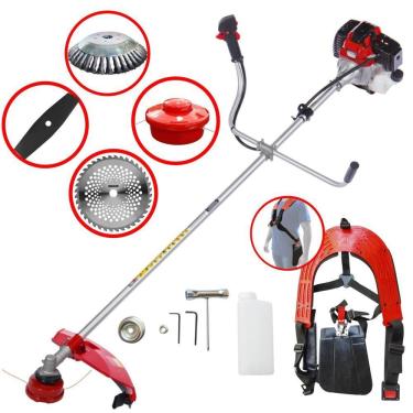 Imagem de Roçadeira Rt43l Com Carretel Faca 3p E 40d + Escova De Aço