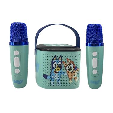Imagem de Caixa de Som Bluetooth Karaokê Infantil Bluey