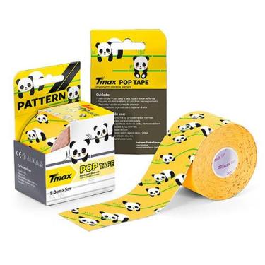 Imagem de Fita Tape Bandagem Adesiva Funcional Profissional Panda Tmax