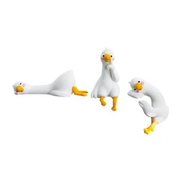 Imagem de Generic Miniaturas de animais em formato de de computador, perfeitas para decorar mesas, prateleiras, consoles e outras telas de computador, Conjunto de 3 Unidades