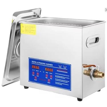 Imagem de Limpador Ultrassônico Profissional 3L com Temperatura Ajustável e Temporizador