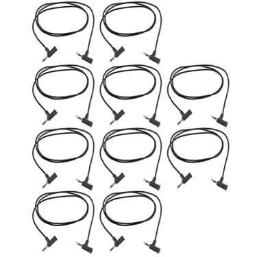 Imagem de LiebeWH 10 Conjuntos de Teste de Plugue Banana, Plugue de Fio de Latão PA PVC Conectores de 4 Mm Empilháveis ​​multímetro Retrátil Com, 4 Mm AC 30 V DC 60 V Com Macho 19A, Cabo Isolado Retrátil
