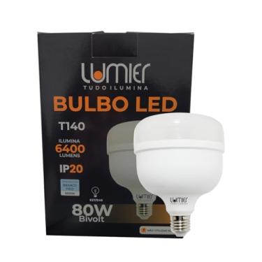 Imagem de Lâmpada Bulbo Led Lumier 80w T140 E27/E40 6500k 6400lm 14x19cm IP20
