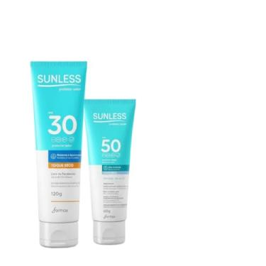 Imagem de Kit Protetor Solar Corporal FPS 30 120g + Protetor Solar Facial FPS 50 60g Incolor