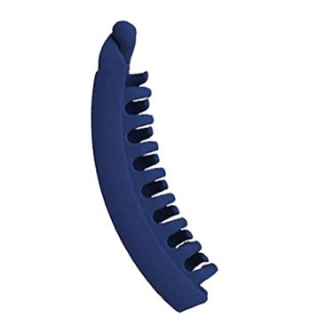 Imagem de Dioche Clipes Grandes de Banana, Resina Colorida, Prendedor de Cabelo, Antiderrapante, Suporte de Rabo de Cavalo, para Cabelos Grossos, Cacheados, Mulheres e Meninas (4)