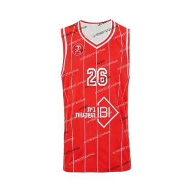 Imagem de Camisa De Jogo Masculina Hapoel Tel Aviv 2025 De Secagem Rápida - Cole