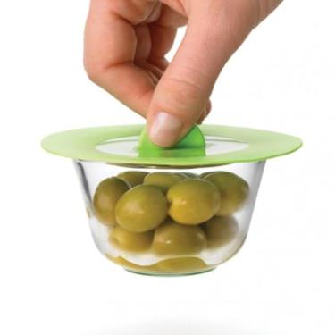 Imagem de Kit c/ 4 Tampa De Silicone Para Xícara E Copo 10Cm