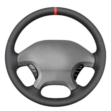 Imagem de MEWANT Capa de volante com costura DIY para Dodge Ram 1500 2002-2003 Acessórios de volante para Dodge Ram 1500 2002-2003