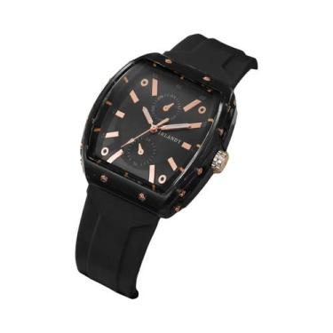 Imagem de Relógios De Pulso Casuais Femininos Com Pulseira De Silicone Moda Para