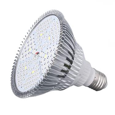 Imagem de GLOGLOW Lâmpada Led para Cultivo, Baixo Consumo de Energia, Espectro Completo, Luz de Crescimento de Plantas, 80w para Jardinagem Interna e Hidroponia (80W, 120 contas)
