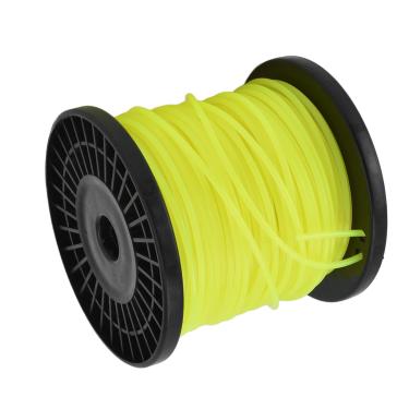 Imagem de GLOGLOW Linha de Aparador de Cordas, Material de Nylon, Linha de Corte Rápido, Amarelo Redondo de 3,0 Mm, Adequado para Cortadores de Grama e Aparadores (70 metros)