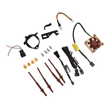 Imagem de Akozon Kit de Ventilador de Resfriamento Silencioso para Dreamcast – Montagem de Impressão 3D Com Ventiladores Noctua NF-A4x10 5V para Desempenho Ideal