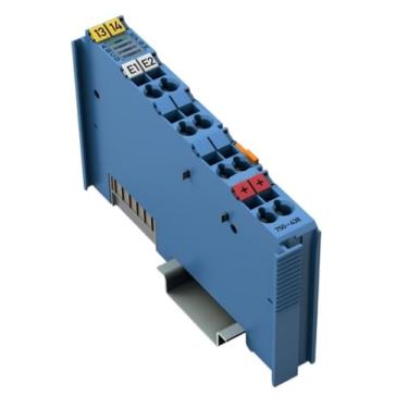 Imagem de EJWFASCV Módulo de entrada digital 750-438 Módulo de E/S de entrada digital de 2 canais Módulo PLC de acoplador de barramento de campo extremo