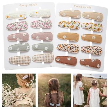 Imagem de Clipes de cabelo Fancy Clouds, pacote com 20 roupas de cama para bebês