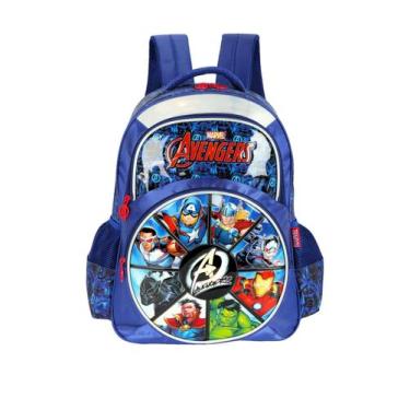 Imagem de Mochila De Costas Escolar Infantil Avengers - ul - Maxlog