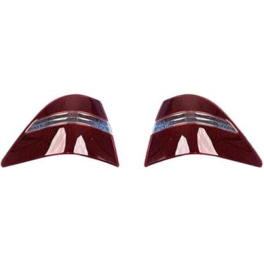 Imagem de compatível com lexus ls ls430 2003 2004 2005 tampa da lente da luz traseira do carro transparente escudo da lâmpada traseira abajur traseiro luz da cauda(Outside A Pair)