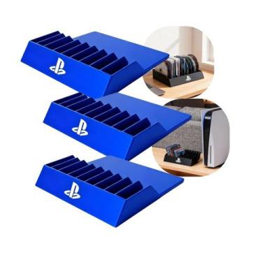 Imagem de Kit 3 Base Organizadora De Jogos e Acessórios Suporte De Mesa Premium 