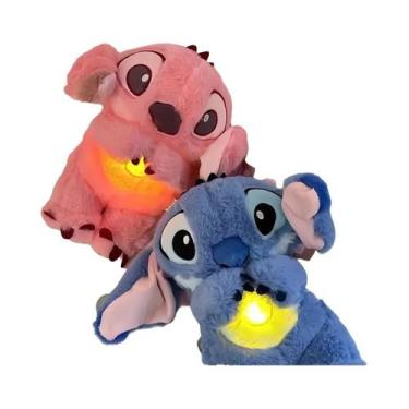 Imagem de Boneca De Pelúcia Lilo & Stitch Rosa 2025 Nova Respirável Kawaii Brinq
