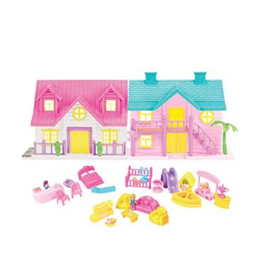 Imagem de Casinha de Boneca Doce Lar - Frente Rosa 6019