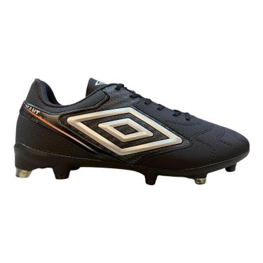 Imagem de Chuteira Umbro Masculino Esporte Cravo Campo Adamant Master Class Preto-Masculino