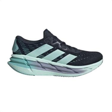 Imagem de Tênis Corrida Feminino Adidas Adistar 4 Preto E Azul, Aurora ink, Halo