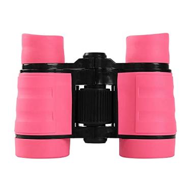 Imagem de Binóculos para Crianças Telescópios Portáteis de Alta Definição Observação Aves Viagens e Acampamentos