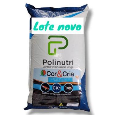 Imagem de Ração Poli-nutri CK1 Crescimento para Carpa e Kinguio 10Kg