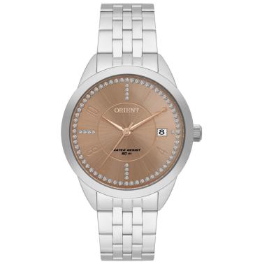 Imagem de Relógio Orient Feminino Ref:Fbss1200 R2sx Casual Prateado