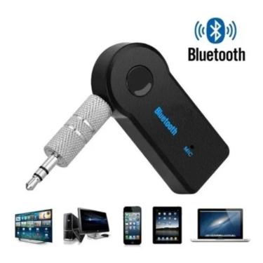 Imagem de Adaptador Receptor Bluetooth Usb Musica P2 Chamada Som Carro