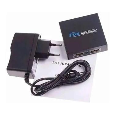 Imagem de Divisor Hdmi Hdcp Splitter 1 Entrada 2 Saídas Full Hd 1x2