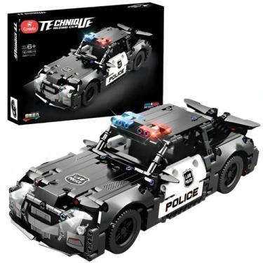 Imagem de Carro de Policia Esportivo Blocos de Montar CBS0094 - Castela
