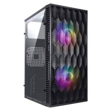 Imagem de Gabinete Gamer Vinik Wave Acrilico Usb 3.0 Mid-tower preto