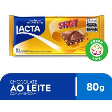Imagem de Chocolate lacta shot 80 g