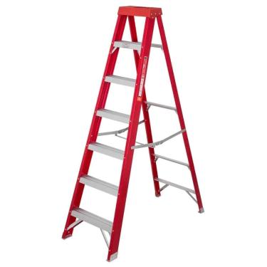 Imagem de Escada Em Fibra Com 7 Degraus Capacidade 150kg Worker