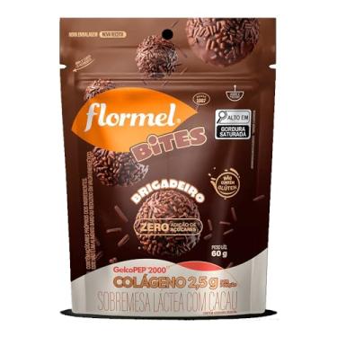 Imagem de Bolinha de Brigadeiro FLORMEL Bites Zero Açúcar- Pouch 60g