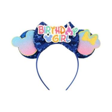 Imagem de Tiara De Balão Mickey E Minnie Para Crianças, Decoração Fofa Para Fest