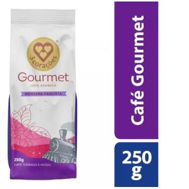 Imagem de Café 3 Corações Moído GOURMET MOGIANA 250G, 250g