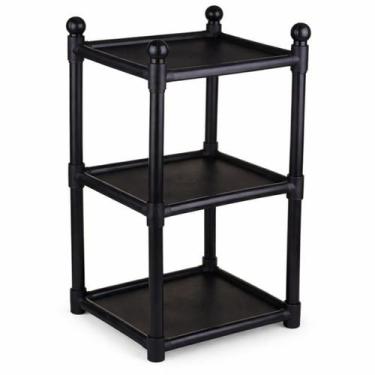 Imagem de Prateleira Organizadora Modular Multiuso Preta - São Bernado Ltda