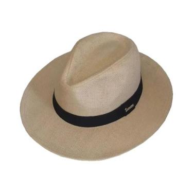 Imagem de Chapéu Panamá Praia Aba Media Casual Masculino Feminino - Atacadão Têx