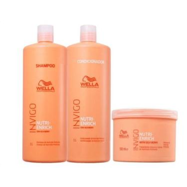 Imagem de Kit Wella Invigo Nutri-Enrich 3 produtos Grande