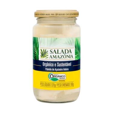 Imagem de Palmito de Açaí Inteiro Orgânico Salada Amazônia 300g