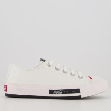 Imagem de Tênis Coca Cola Daytona Town Feminino Branco-Feminino
