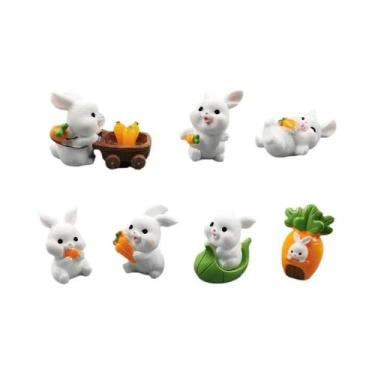 Imagem de Figurinha De Coelho Kawaii Para Natal E Páscoa, Acessórios De Decoraçã