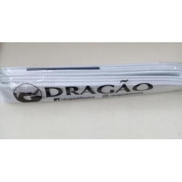 Imagem de Faixa Dragão kimôno jiu-jitsu de 2,85 m (branca).