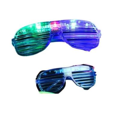 Imagem de Óculos De Sol LED Neon Para Festas, Óculos Shutter Para Decoração De R
