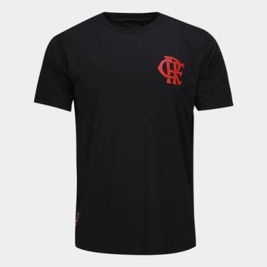 Imagem de Camiseta Flamengo Nação Masculina - Betel Sport, Preto, G