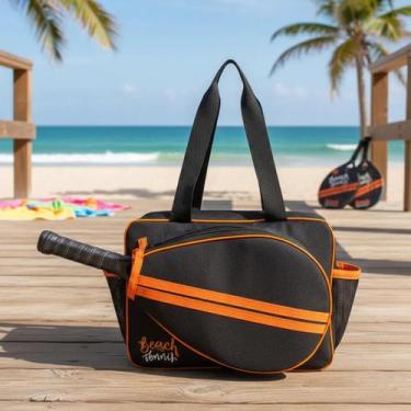 Imagem de Raqueteira Beach Tennis Profissional Espaçosa Premium - Gabriela Ferra