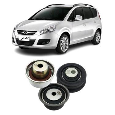 Imagem de Kit Polias Eixo Balaceador Jac J6 2.0 16v 2012 A 2015 - Rolt do Brasil